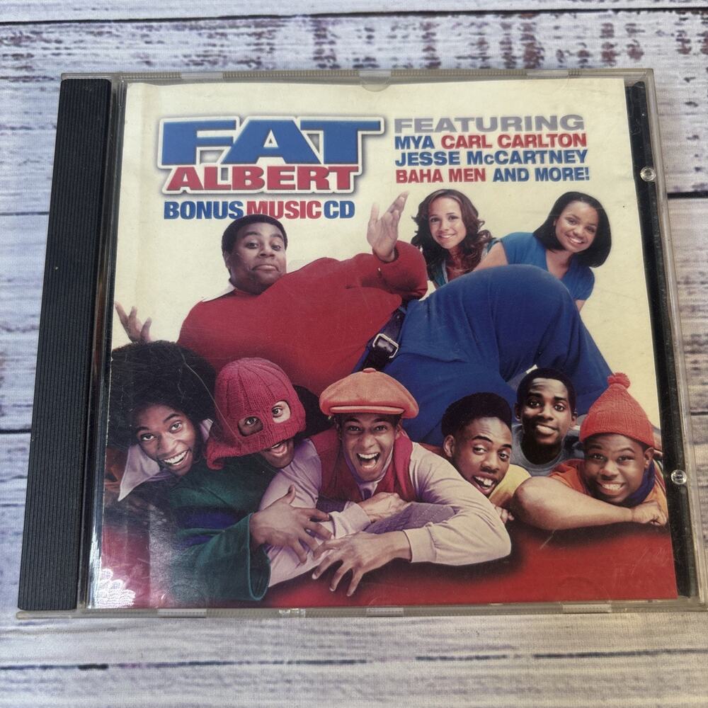 Fat Albert Movie Bonus Music CD Promo 2004 Mya Jesse McCartney Baha Men